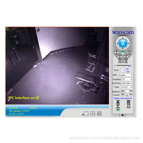 CMOS 300k Pixel Camera support PC control& QR Scaning